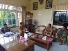 Pantau Kesiapan Pilkel, Dinas PMD Laksanakan Monev Linmas di Desa Dencarik dan Sidetapa. (12 Juni 2023)
