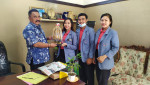 Kadis PMD Melakukan Pertemuan Dengan Mahasiswa PKL dari Undiksha Singaraja. (4 Nopember 2022)