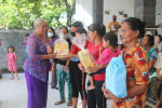 Bantuan Paket Sembako dan PMT Balita oleh TP PKK Kabupaten Buleleng di Desa Sinabun, Desa Bukti dan Desa Julah. (21 Juli 2022)