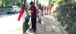 Dinas PMD Kabupaten Buleleng Ikut Serta dalam Kegiatan Pemasangan Bendera Merah Putih. (1 Agustus 2024)