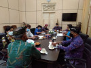 Rapat Penyiapan Data Calon Penerima Manfaat Program Pemberdayaan Masyarakat Pasca Redistribusi Tanah. (28 April 2022)