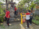 Persiapan Piodalan di Padmasana Sekretariat Gedung Wanita Laksmi Graha Singaraja. (21 Oktober 2022)